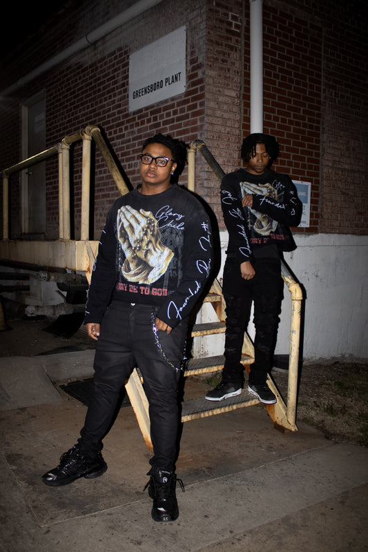 Praying Hands Long Sleeve