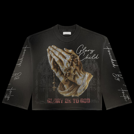 Praying Hands Long Sleeve